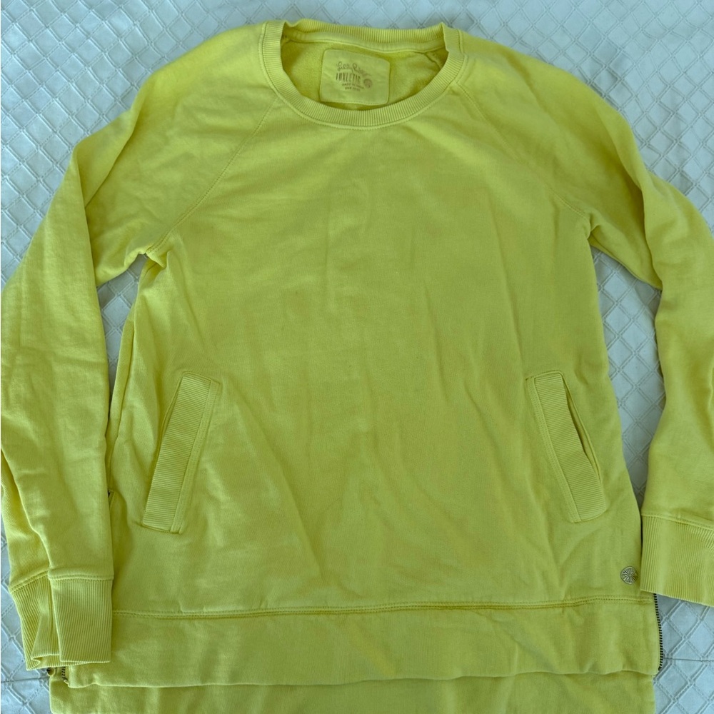 Bright Yellow Sweatshirt